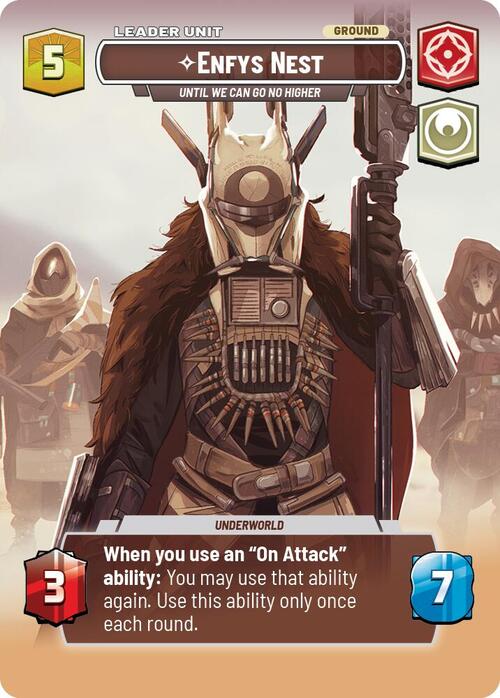 Enfys Nest - Until We Can Go No Higher Card Back