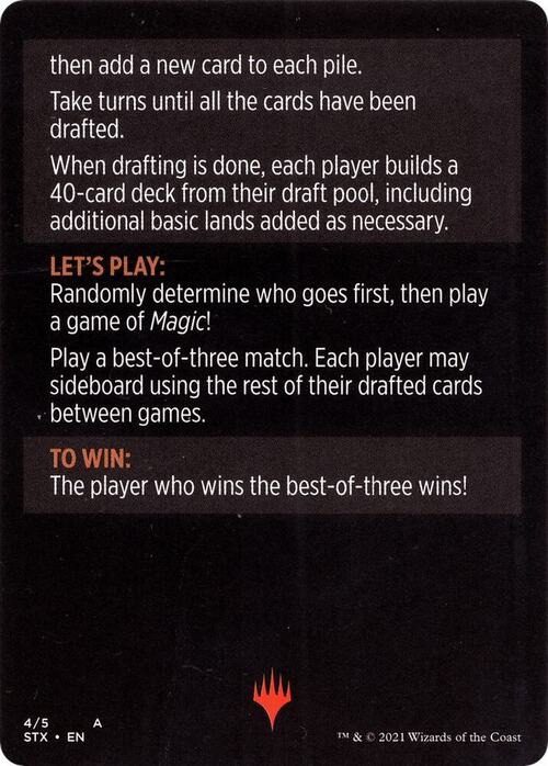 Magic Minigame: Winchester Draft Parte Posterior