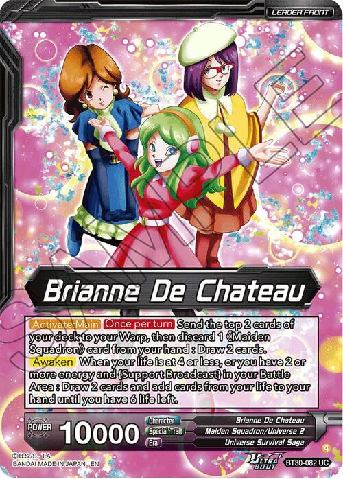 Brianna De Chateau // The 2nd Universes Witchy Warriors Card Back