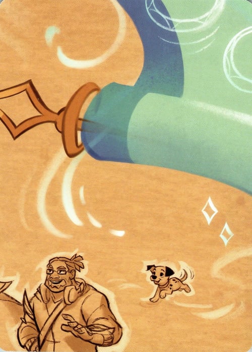 Archazia's Island - Lore Puzzle Story Insert Card Back