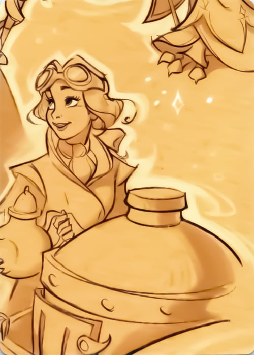 Archazia's Island - Lore Puzzle Story Insert Card Back