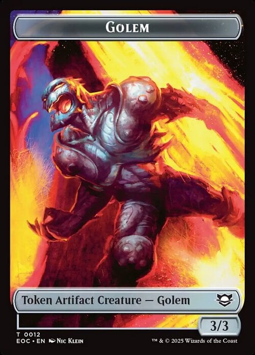 Golem // Golem Card Back