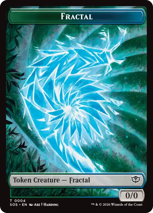 Thopter // Fractal Card Back