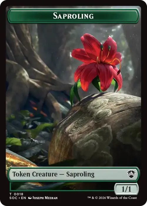 Pest // Saproling Token Card Back