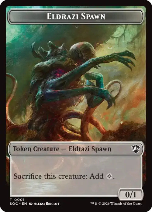 Worm // Eldrazi Spawn Card Back
