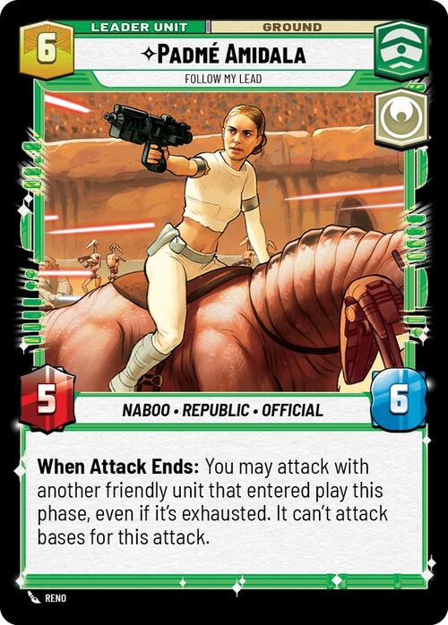 Padmé Amidala, Tú haz lo que yo haga Parte Posterior