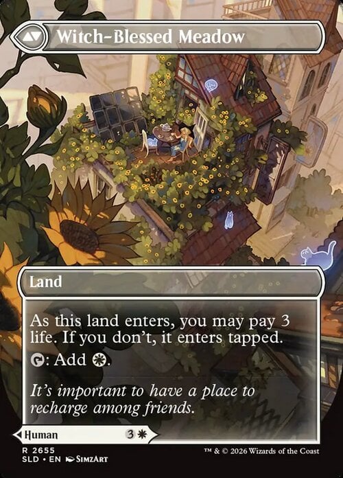 Strega Incantatrice // Prateria Benedetta dalla Strega Card Back