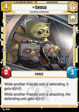 Grogu, Charming Companion Card Back