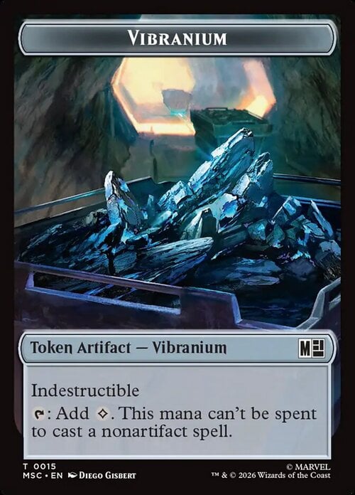 Beast // Vibranium Card Back