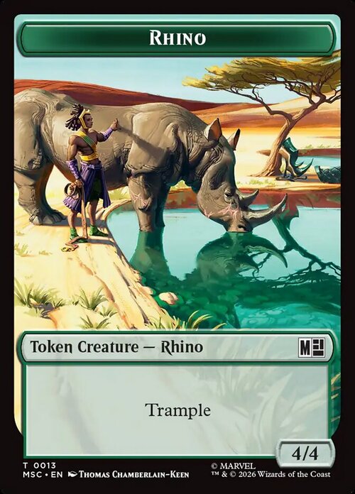 Elephant // Rhino Card Back