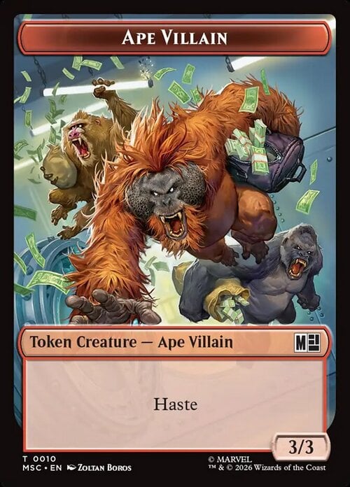 Copy // Ape Villain Card Back