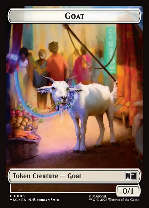 Soldier // Goat Card Back