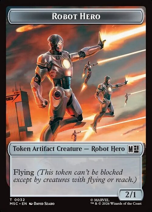 Villain // Robot Hero Card Back