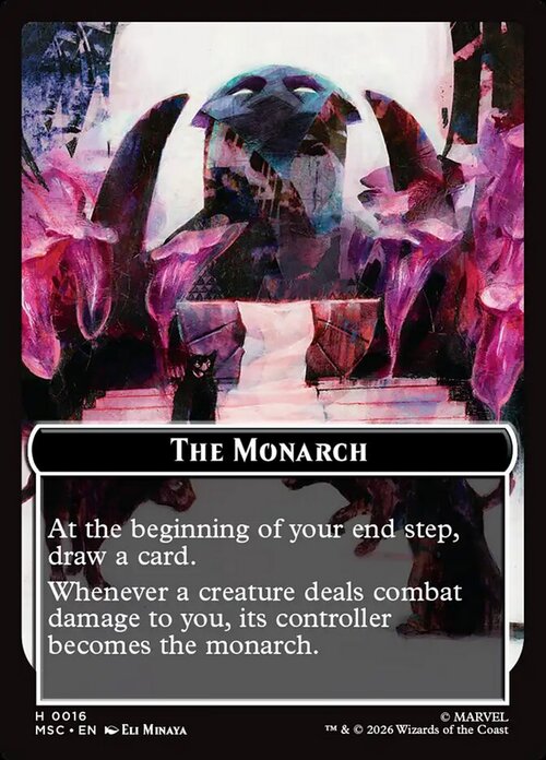 Vibranium // The Monarch Card Back