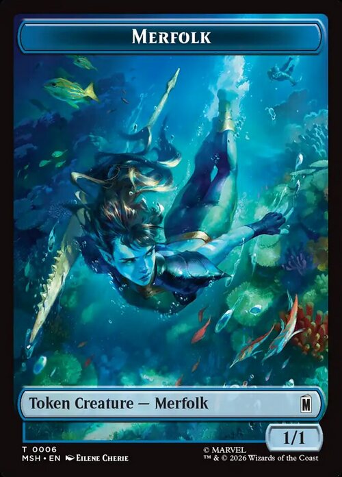 Wall // Merfolk Card Back