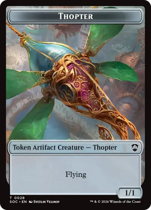 Thopter // Phyrexian Germ Card Back