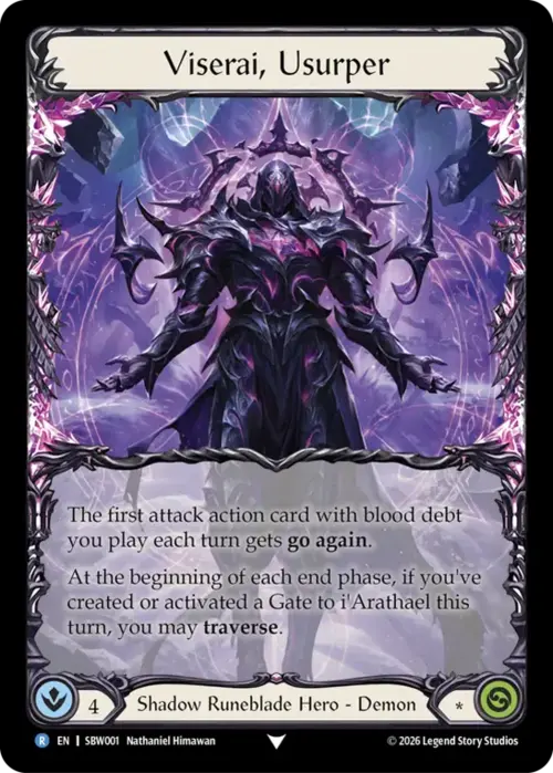 Viserai, Between Worlds // Viserai, Usurper Card Back