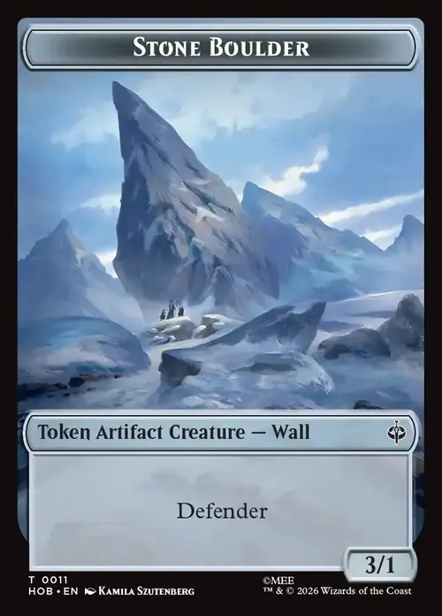 Bear // Stone Boulder Card Back