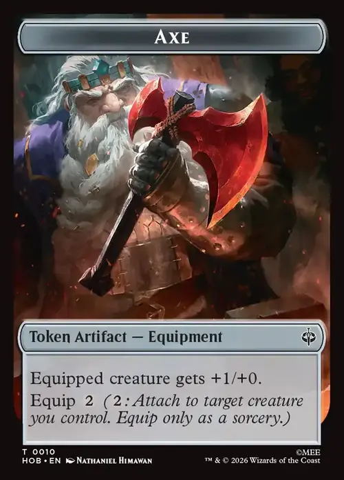 Bird Soldier // Axe Card Back