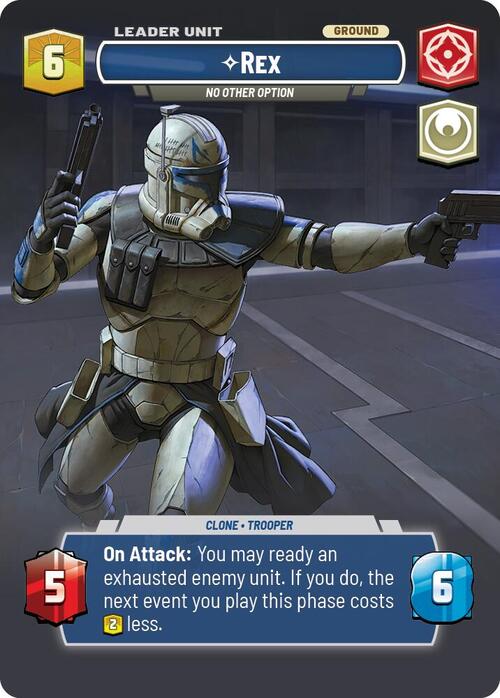 Rex - No Other Option Card Back