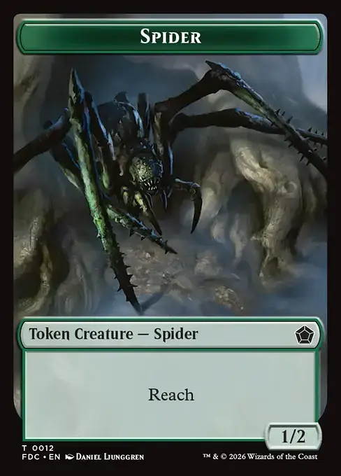 Beast // Spider Card Back