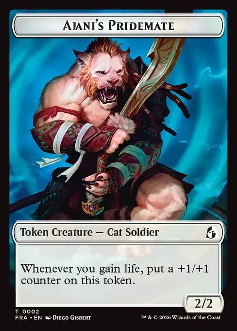 Mowu // Ajani's Pridemate Card Back