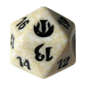 Other image of Journey into Nyx: D20 Die (White)