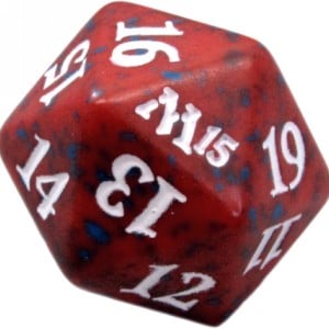 Other image of Magic 2015: D20 Die (Red)
