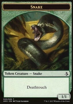 Aven Initiate // Snake Card Back