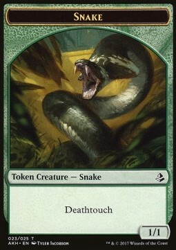 Trueheart Duelist // Snake Card Back