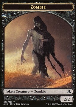 Resilient Khenra / Zombie Card Back