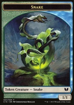 Saproling / Snake Card Back