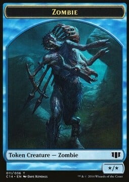 Teferi Emblem / Zombie Card Back