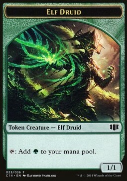 Beast / Elf Druid Card Back