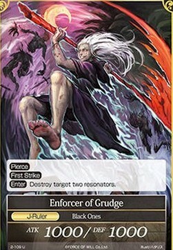 Enforcer of Grudge // Enforcer of Grudge Card Back