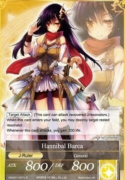 Hannibal Barca // Hannibal Barca Card Back