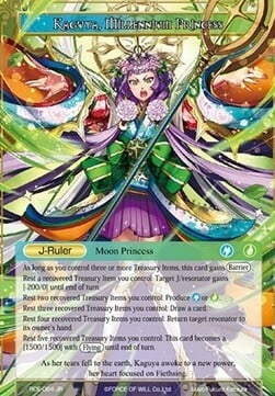 Kaguya, Tears of the Moon // Kaguya, Millennium Princess Card Back