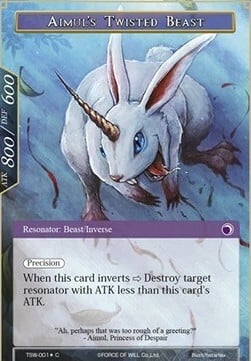 Unicorno di Aimul // Bestia Perversa di Aimul Card Back