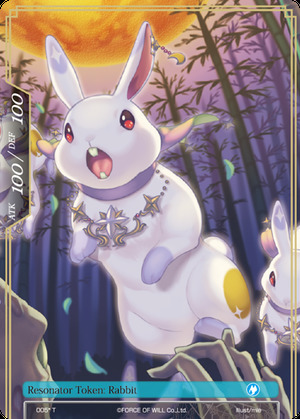 Rabbit Card Back