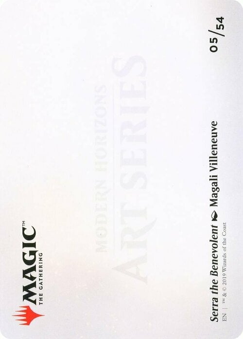 Art Series: Serra the Benevolent Card Back