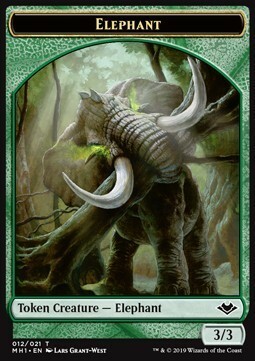 Elemental // Elephant Card Back