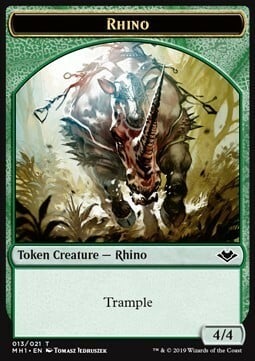 Soldier // Rhino Card Back