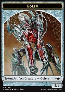 Zombie // Golem Card Back