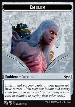 Zombie // Wrenn and Six Emblem Card Back