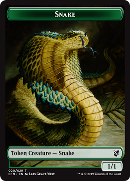 Plant / Snake Card Back