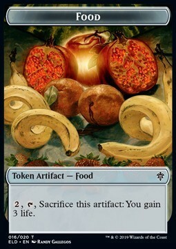 Knight // Food Token Card Back