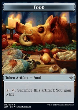 Goat // Food Card Back