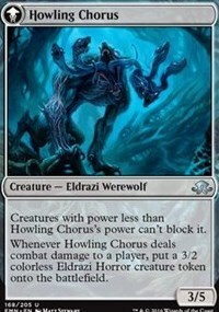 Shrill Howler // Howling Chorus Card Back