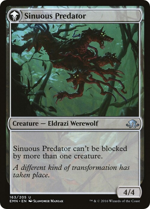 Kessig Prowler // Sinuous Predator Card Back