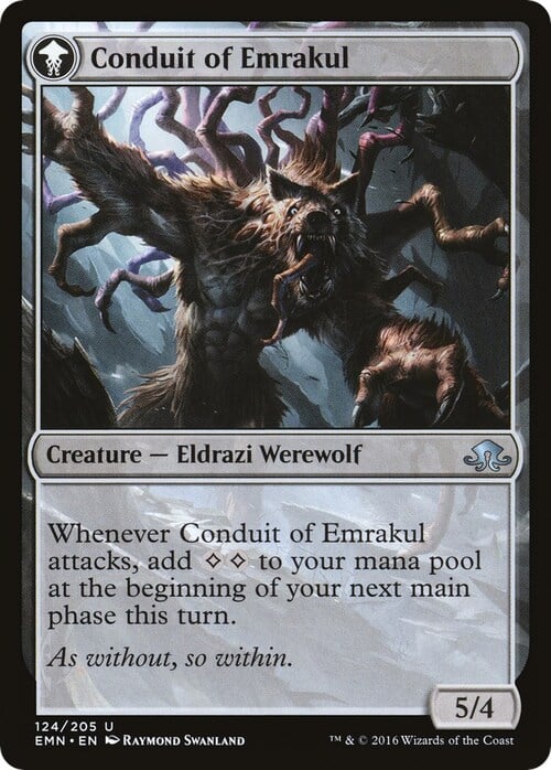 Conduit of Storms // Conduit of Emrakul Card Back